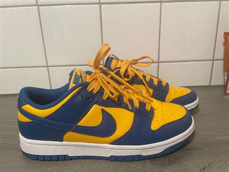 nike dunk gelb blau|nike dunks low sneaker.